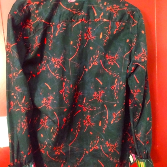 Au Noir men's chemise/long sleeve casual dress shirt - Picture 4 of 6